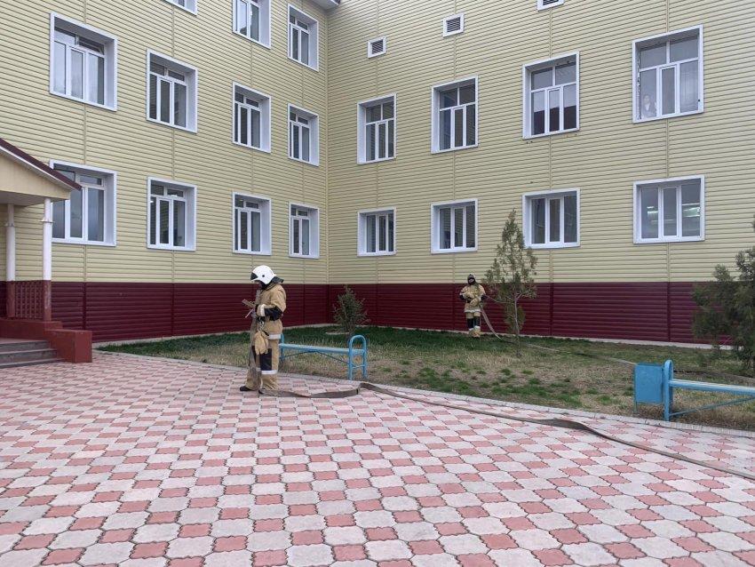 Өрт-тактикалық жаттығулар өткізілді.